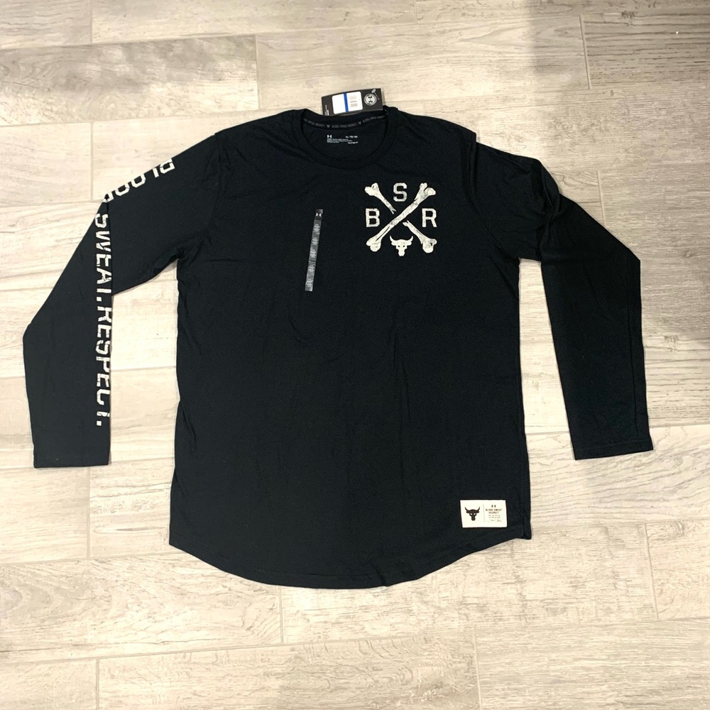 Under Armour Project Rock BSR Long Sleeve Shirt – Size XL – Brand New w/ Tags